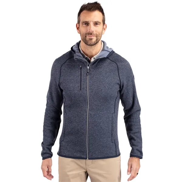 Men's jacket with a full-zip, hood, chest pocket, front welt pockets,... from ASI 47965 Cutter & Buck