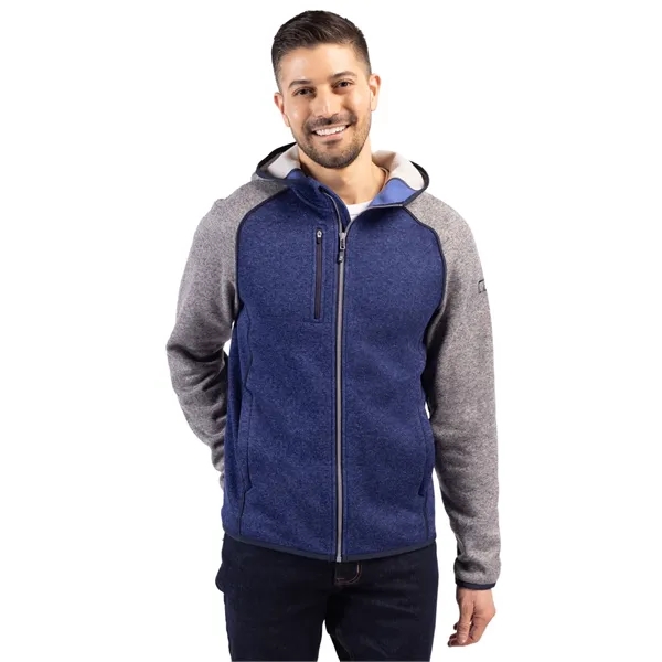 Men's jacket with a full-zip, hood, chest pocket, front welt pockets,... from ASI 47965 Cutter & Buck