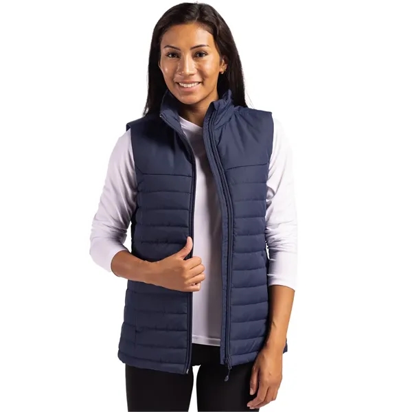 Clique Elevation Eco Full Zip Womens Puffer Vest... from ASI 47965 Cutter & Buck