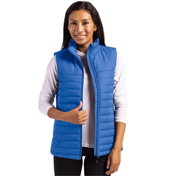 Clique Elevation Eco Full Zip Womens Puffer Vest... from ASI 47965 Cutter & Buck