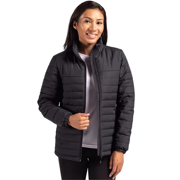 Clique Elevation Eco Full Zip Womens Puffer Jacket... from ASI 47965 Cutter & Buck