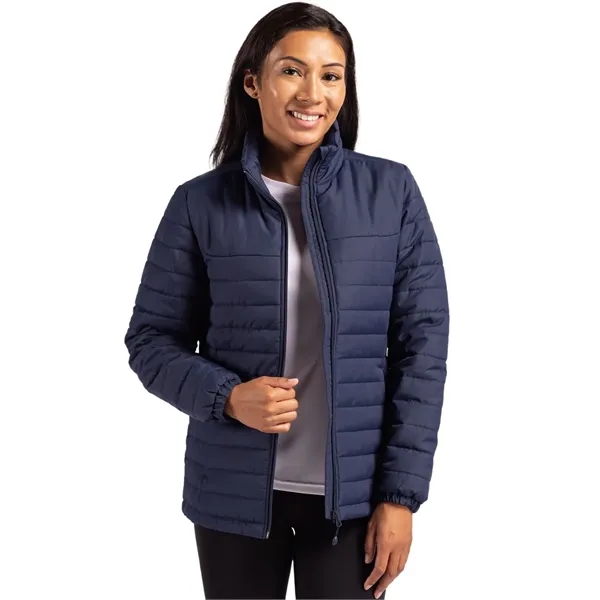Clique Elevation Eco Full Zip Womens Puffer Jacket... from ASI 47965 Cutter & Buck