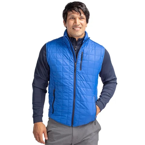 Men's puffer vest with a full-zip, insulation, wind and water resistance,... from ASI 47965 Cutter & Buck