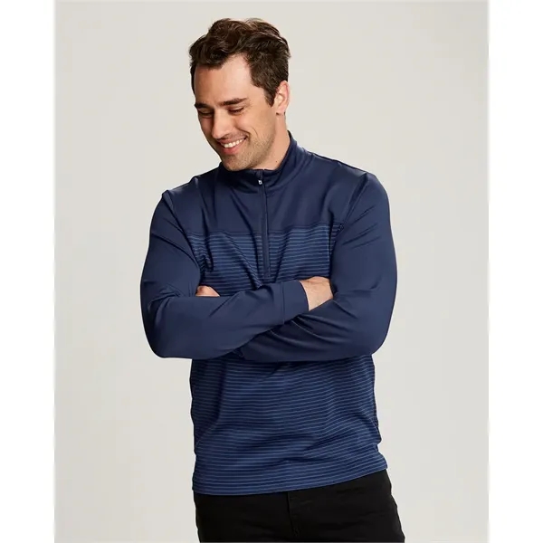 Men's sweatshirt with a half-zip, UPF 50+ protection, matte fabric finish,... from ASI 47965 Cutter & Buck