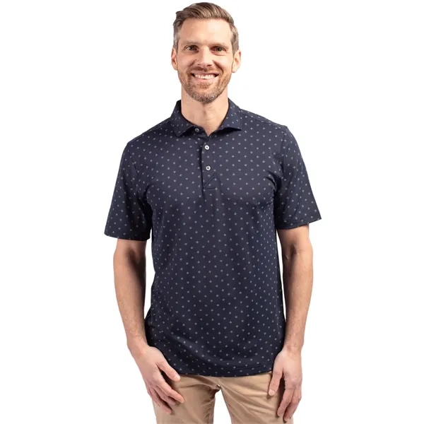 Men's polo with UPF 25+ sun protection, moisture-wicking performance, self-fabric collar,... from ASI 47965 Cutter & Buck