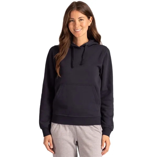 Unisex sweatshirt with a hood, anti-pill finish, drawstring, metal grommets, and... from ASI 47965 Cutter & Buck