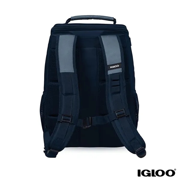 Igloo® MaxCold® Evergreen 24-Can RPET Backpack... from ASI 67866 Logomark/Valumark