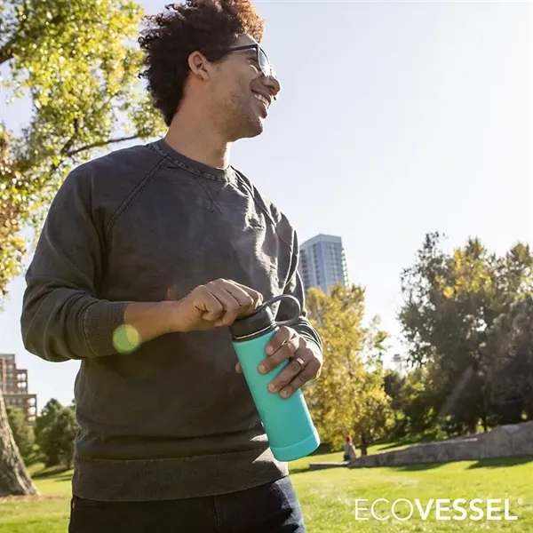 EcoVessel® Boulder 20 oz. Vacuum Insulated Water Bottle... from ASI 67866 Logomark/Valumark