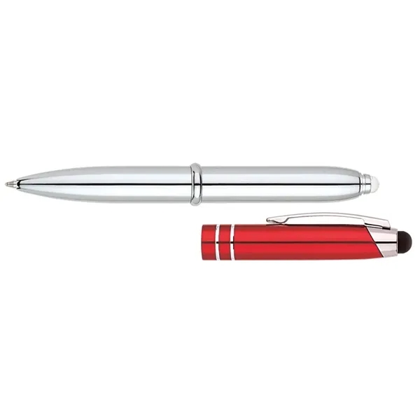 0.5" x 5" x 0.62" aluminum ballpoint pen, device stylus and... from ASI 67866 Logomark/Valumark / Valumark™