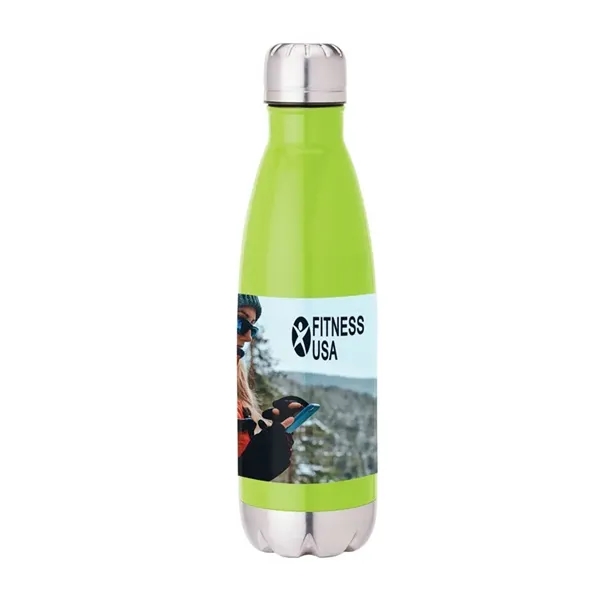 2.88" x 10.38" x 2.88" water bottle; 17 oz. capacity and... from ASI 67866 Logomark/Valumark