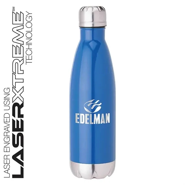 2.88" x 10.38" x 2.88" water bottle; 17 oz. capacity and... from ASI 67866 Logomark/Valumark