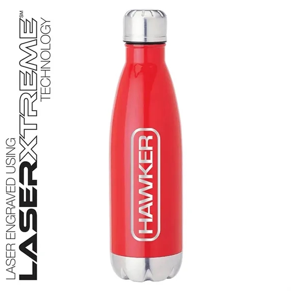 2.88" x 10.38" x 2.88" water bottle; 17 oz. capacity and... from ASI 67866 Logomark/Valumark