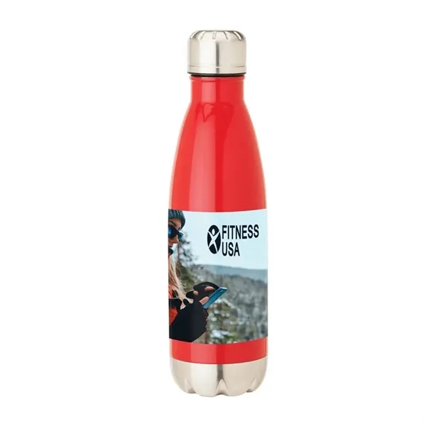 2.88" x 10.38" x 2.88" water bottle; 17 oz. capacity and... from ASI 67866 Logomark/Valumark