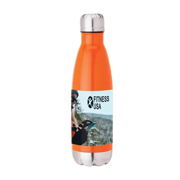 2.88" x 10.38" x 2.88" water bottle; 17 oz. capacity and... from ASI 67866 Logomark/Valumark