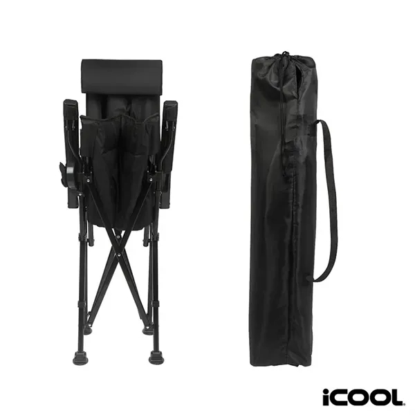 iCOOL® Twin Peaks Portable Camping Chair... from ASI 67866 Logomark/Valumark