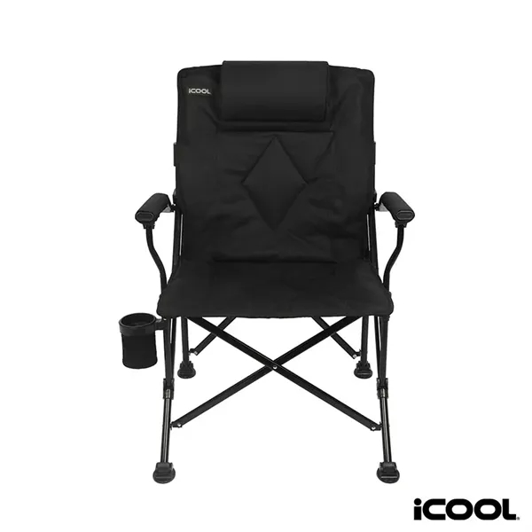 iCOOL® Twin Peaks Portable Camping Chair... from ASI 67866 Logomark/Valumark