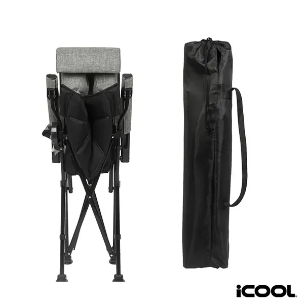 iCOOL® Twin Peaks Portable Camping Chair... from ASI 67866 Logomark/Valumark