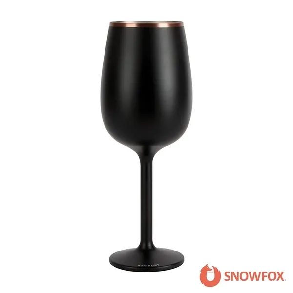 Snowfox® 12 oz. Insulated Stemmed Wine Glass... from ASI 67866 Logomark/Valumark