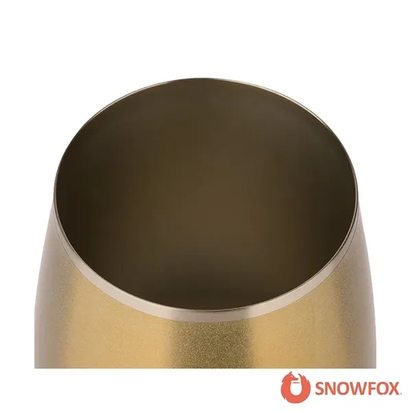 Snowfox® 12 oz. Insulated Stemmed Wine Glass... from ASI 67866 Logomark/Valumark