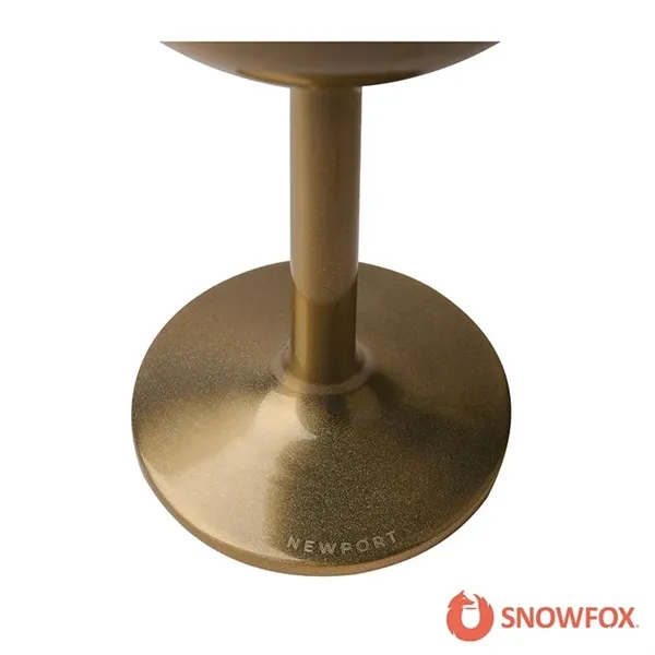 Snowfox® 12 oz. Insulated Stemmed Wine Glass... from ASI 67866 Logomark/Valumark