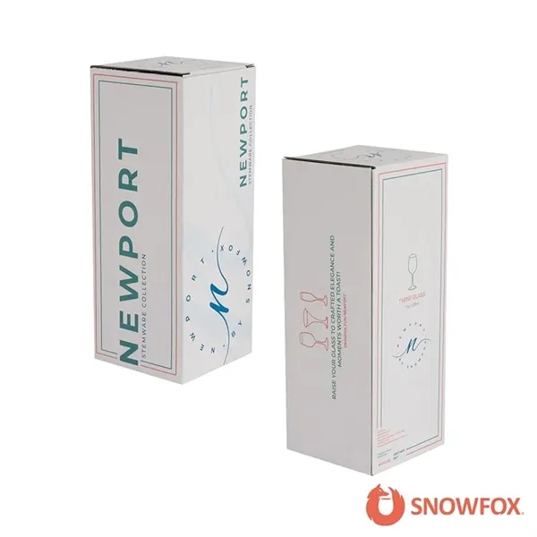 Snowfox® 12 oz. Insulated Stemmed Wine Glass... from ASI 67866 Logomark/Valumark
