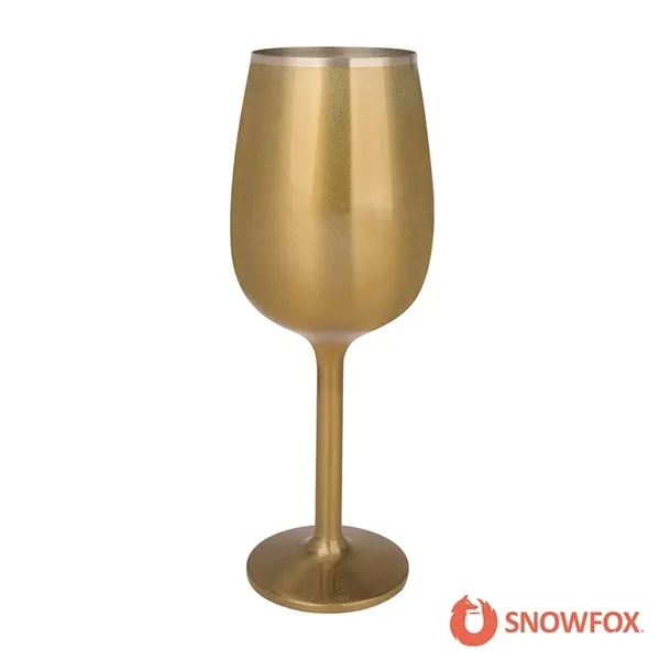 Snowfox® 12 oz. Insulated Stemmed Wine Glass... from ASI 67866 Logomark/Valumark