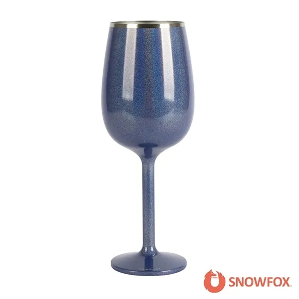 Snowfox® 12 oz. Insulated Stemmed Wine Glass... from ASI 67866 Logomark/Valumark