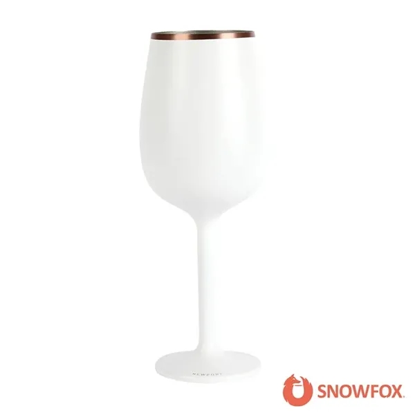 Snowfox® 12 oz. Insulated Stemmed Wine Glass... from ASI 67866 Logomark/Valumark
