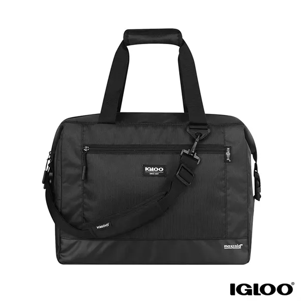 Igloo® MaxCold® Evergreen Snapdown 36-Can RPET Cooler Tote... from ASI 67866 Logomark/Valumark