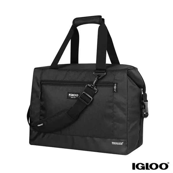 Igloo® MaxCold® Evergreen Snapdown 36-Can RPET Cooler Tote... from ASI 67866 Logomark/Valumark