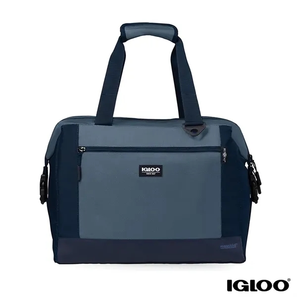 Igloo® MaxCold® Evergreen Snapdown 36-Can RPET Cooler Tote... from ASI 67866 Logomark/Valumark