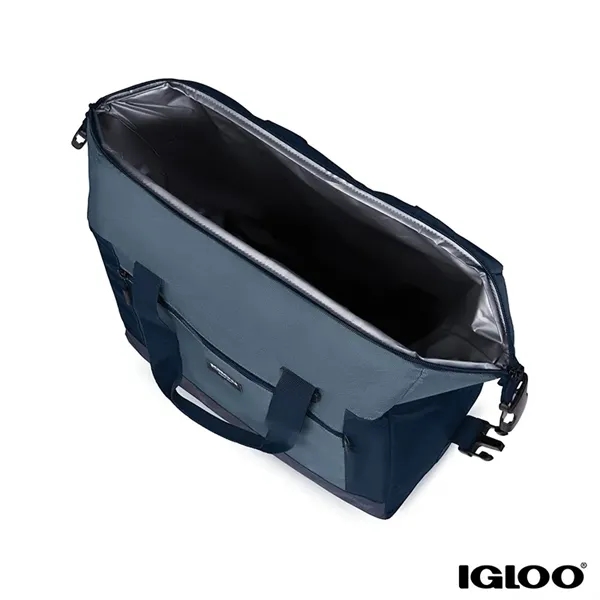 Igloo® MaxCold® Evergreen Snapdown 36-Can RPET Cooler Tote... from ASI 67866 Logomark/Valumark