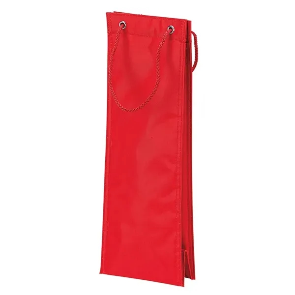 4" x 15.5" x 4.5" 420 Denier polyester wine carrier with... from ASI 67866 Logomark/Valumark