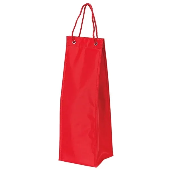 4" x 15.5" x 4.5" 420 Denier polyester wine carrier with... from ASI 67866 Logomark/Valumark