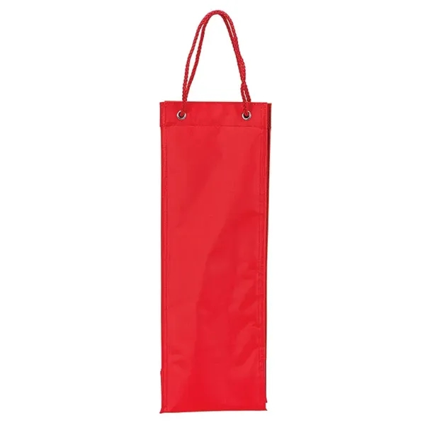4" x 15.5" x 4.5" 420 Denier polyester wine carrier with... from ASI 67866 Logomark/Valumark