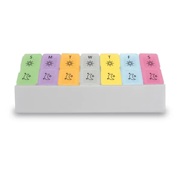 Jumbo morning and night dispenser pill tray.... from ASI 38980 Bay State Specialty Co