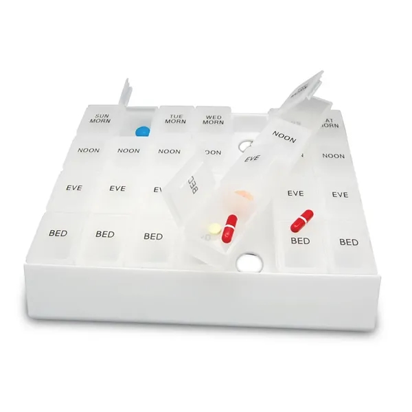 The Jumbo 24/7 Medicine Tray Organizer is a super-size health protector.... from ASI 38980 Bay State Specialty Co