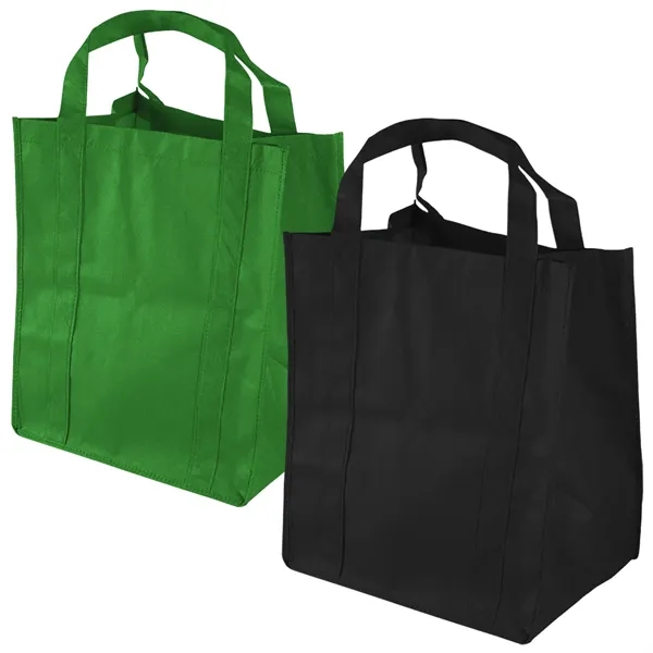 Insulated polypropylene grocery tote bag plus full color digital transfer on... from ASI 37218 Athena Promo (tm)