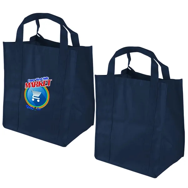 Insulated polypropylene grocery tote bag plus full color digital transfer on... from ASI 37218 Athena Promo (tm)