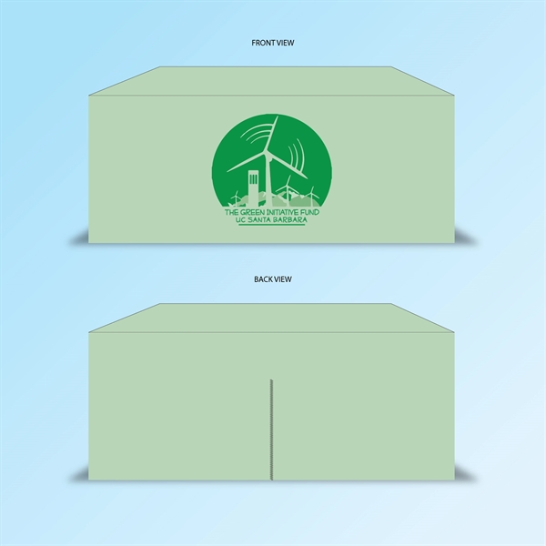 6 Ft. Full Table Cover Fitted Digital Front with Open Back... from ASI 30442 Above & Beyond Advertising Products / PromoAdLine