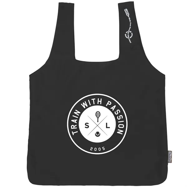 15" x 17" tote bag made with 100% post-consumer recycled plastic... from ASI 66887 PCNA / Leeds