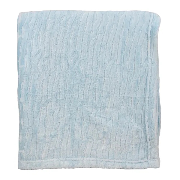 50" x 60": Plush throw in muted, nature-inspired tones with a... from ASI 79750 Pro Towels / Palmetto Blanket Company