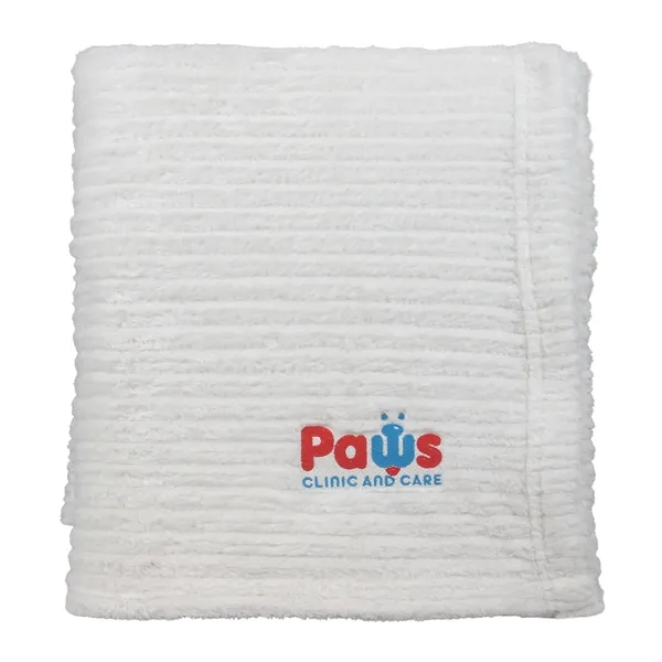 Regal Throw: Ultra-soft, ribbed texture. Luxurious yet versatile, perfect for gifting... from ASI 79750 Pro Towels / Palmetto Blanket Company