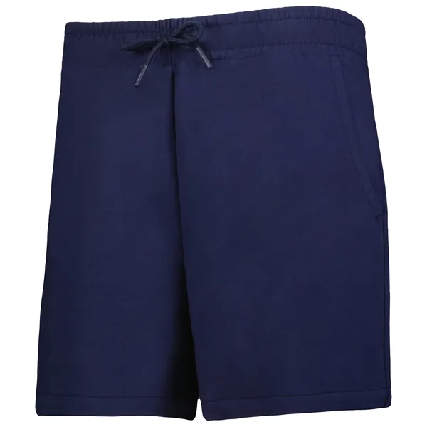 9-ounce, 51% polyester/45% cotton/4% spandex sport French terry ladies shorts.... from ASI 37461 Augusta Sportswear