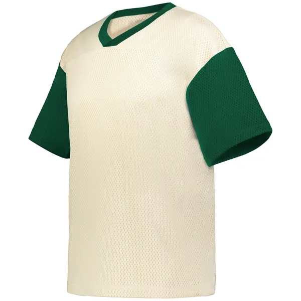 6-ounce, Two layers of 100% polyester sport mesh fan jersey.... from ASI 37461 Augusta Sportswear / Holloway Sportswear