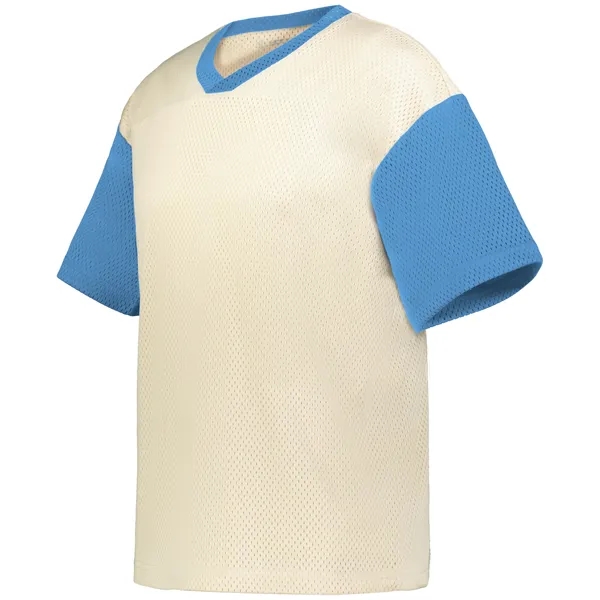 6-ounce, Two layers of 100% polyester sport mesh fan jersey.... from ASI 37461 Augusta Sportswear / Holloway Sportswear