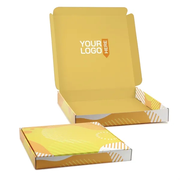 White corrugated Tuck Box USA made, 4-color process digital imprint, no... from ASI 95280 Warwick Publishing Co / Warwick