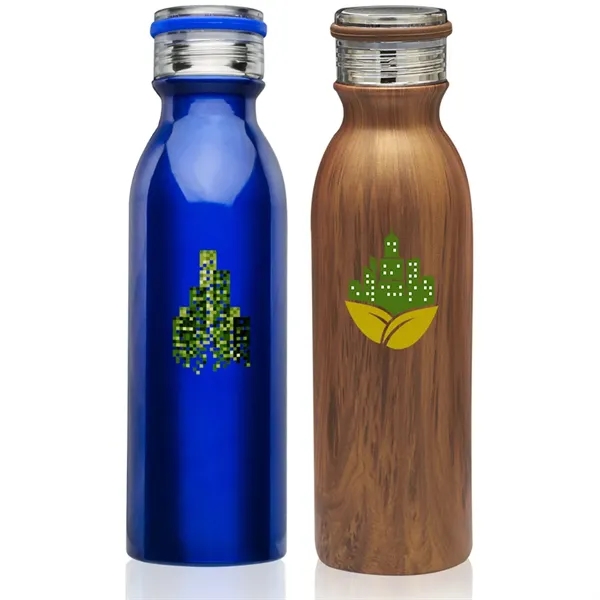 20 oz. stainless steel water bottle with Tritan screw-on cap and... from ASI 39552 BEL Promo