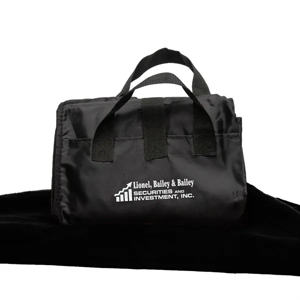 50" x 60" blanket with soft polar fleece on one side... from ASI 68507 The Magnet Group / The Bag Factory®