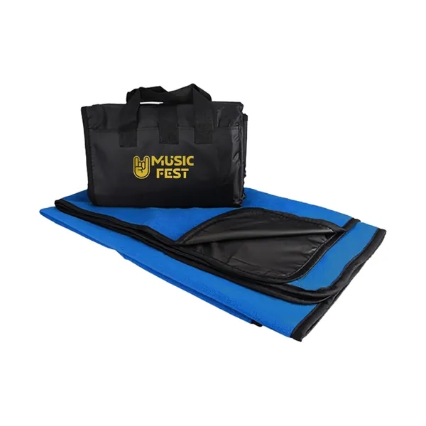 50" x 60" blanket with soft polar fleece on one side... from ASI 68507 The Magnet Group / The Bag Factory®